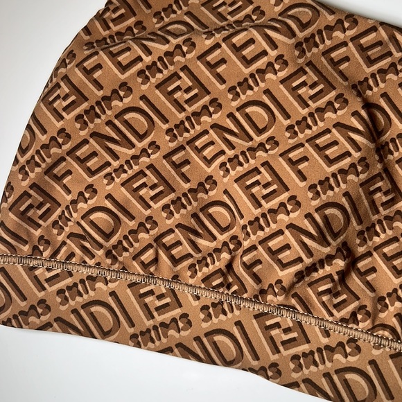 Fendi Skims Brown Scoop Bralette Size Small - Picture 3 of 5